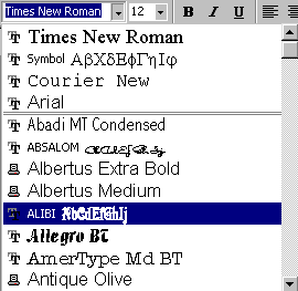 Základy formátování textu Po spuštění Wordu, se vytvoří prázdný dokument podle šablony normal.dot s přednastaveným písmem Times New Roman o velikosti 12 bodů a jednoduchým řádkováním.