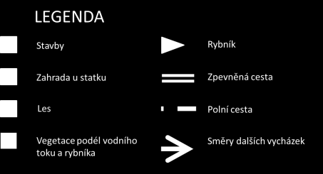 Modul Péče o krajinu Ing. Miroslav Ezechel Obrázek 13 Vycházkové trasy ze statku do okolní krajiny (autor M. Ezechel) 9.