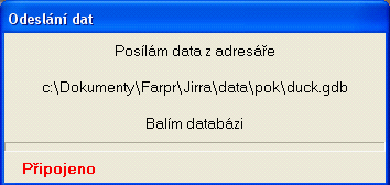 96 8.5 Vyrazení Vyřazením organizace zničíte celou databázi právě aktuálního organizace. Vyřazení je nevratné. Proto tuto volbu spouštějte s rozmyslem a raději před vyřazení data zálohujte. 8.6 Odeslat data Může nastat případ, kde Vám něco v databázi nefunguje a potřebujete poradit a my se potřebujeme na Vaše data podívat, abych zjistil, proč tomu tak je.