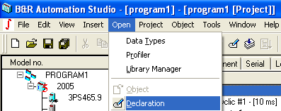 7. Programovatelné automaty Bernecker-Rainer. programování, komunikace Obr.7.2 : Přidání knihovny do Library Manageru. 7.