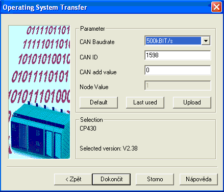 8. Testovací nástroje ve Step7 a B&R Automation Studiu Obr.8.29: Nastavení komunikace.