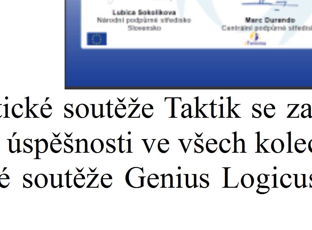 Logicé olympiády pořádané Mensou ČR se zúčastnili žáci 5. třídy. Matematicé soutěže Pangea se zúčastnila 5. třída. Do finálového ola postoupili dva žáci.