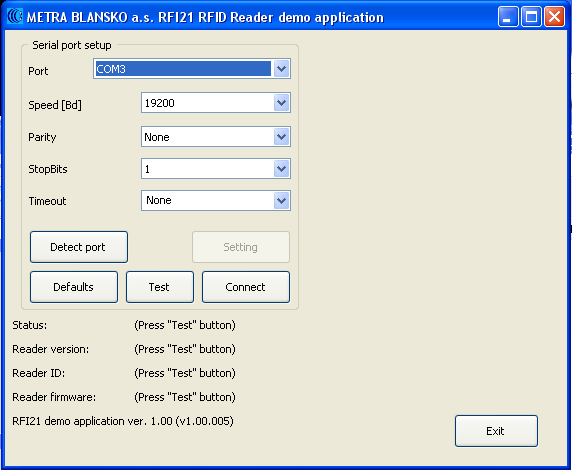 UTB ve Zlíně, Fakulta aplikované informatiky, 2013 55 dalšími důležitými požadavky je mít nainstalován Python 2.6, Pyserial 2.3 a wxpython 2.8.