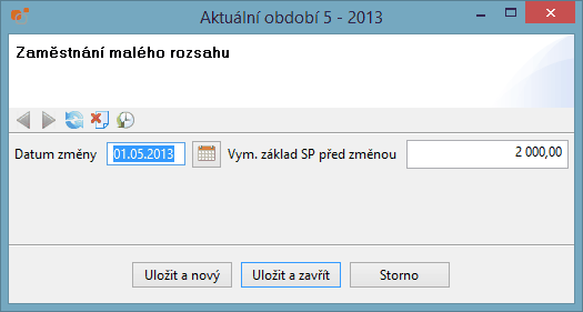 Pracovní postupy 8.5 59 Založení neuvolněného zastupitele Podrobný popis vyplňovaných polí naleznete v části pracovní vztah.