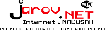 5. >? @ >.A0(0&(-./6% #3, :-+< 9&:1; <=>&?@ 3 A 6BC D. & E FB.4 B3 "%2 #!7 22/ Tarif Rychlost Internetu Akní cena Jarov.NET Start 1024kbit/s 350,- K Jarov.NET Easy 1536kbit/s 440,- K Jarov.