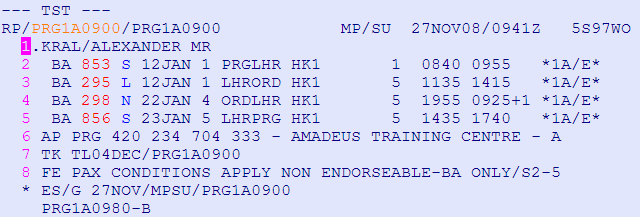 PNR security HE ES Amadeus umožňuje cestovní agentuře otevřít přístup do svých PNR i těm kancelářím, se kterými není propojena, a zároveň jsou také uživateli systému Amadeus.