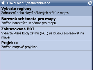 Nastavení 47 registraci udělali dříve, tak ji není třeba dělat znovu. Nastavte následující hodnoty: Server IP/Jméno - gprs.mapfactor.