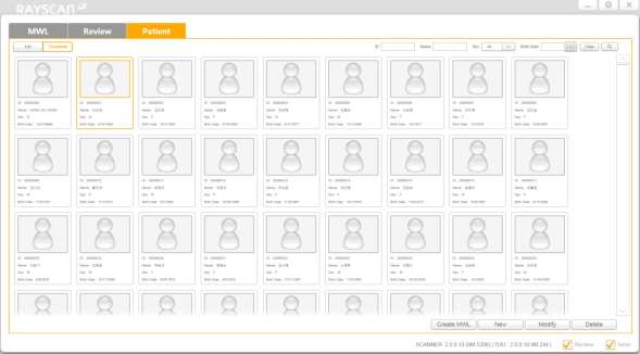 RAYSCAN l Ovládání software 6.4 