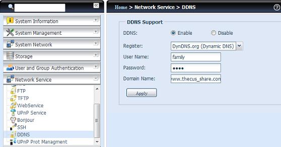 UPnP Port Management (Správa portů UpnP) Jedním z nejsnazších způsobů přístupu uţivatelů k poţadovaným sluţbám jako je FTP,