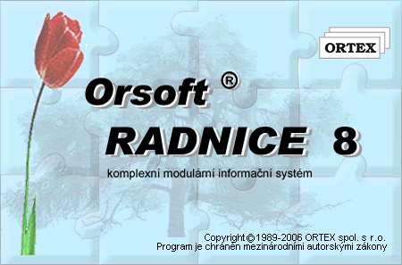 Orsoft RADNICE Popis produktu Orsoft RADNICE je komplexní modulární informační systém určený pro řízení základních správních a ekonomických činností měst a obcí libovolné velikosti.