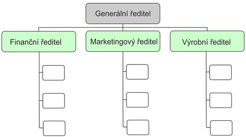 Štábní organizační struktury osobní či specializované štáby plní především poradní funkci a zajišťují kvalifikované rozhodování liniových vedoucích a jejich útvarových středisek.