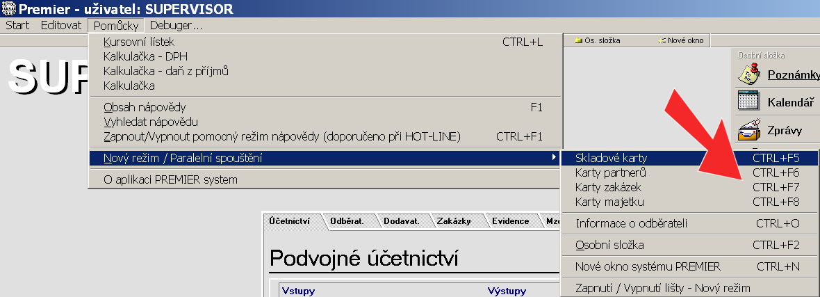 Novinky ve verzi 10.5b 12 Novinky ve verzi 10.5b Nová verze PREMIER system 10.5b se vyznačuje především podporou multitaskových funkcí a graficky-elastickým zobrazováním.