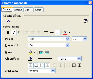 178 Microsoft Office Excel 2003 2. Nyní si vyzkoušíme úpravy buněk; do odpovídajících buněk zapíšeme úrokovou míru, dobu trvání půjčky a výši jistiny.