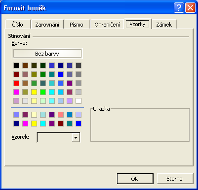 46 Microsoft Office Excel 2003 Nakreslit ohraničení Nakreslit ohraničení Styl čáry Barva čáry Panel nástrojů Ohraničení nabízí přístup ke všem funkcím pro kreslení okrajů buněk a umožňuje přímou