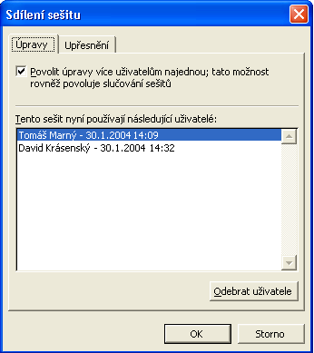 72 Microsoft Office Excel 2003 O přidávání komentářů k jednotlivým buňkám listu jsme hovořili v kapitole 1, část Zadávání komentářů.