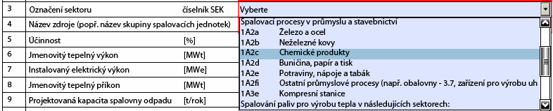 Pokud je zadáno čísla mimo očekávaný rozsah, aplikace zobrazí upozornění: a neumožní vložení chybného údaje.