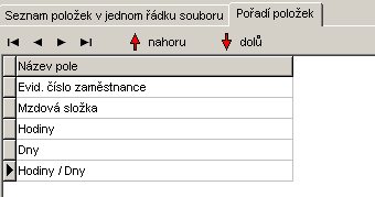 Program na export dat 15 Prerušení s mernou jednotkou dny se dá exportovat bud jako pocet dnu celkem za mesíc nebo ve tvaru Od - Do.