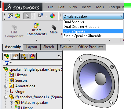 Uživatelské rozhraní Chcete-li tento panel nástrojů zobrazit, klepněte na možnost Nástroje > Vlastní. Na záložce Panely nástrojů v dialogovém okně Vlastní vyberte možnost Konfigurace.