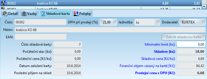 54 Pro vyhledání položky v databázi slouží standardní vyhledávací dialog, který se vyvolá kombinací kláves Ctrl+F, ikonou na nástrojové liště nebo volbou "Najít" z menu "Úpravy".