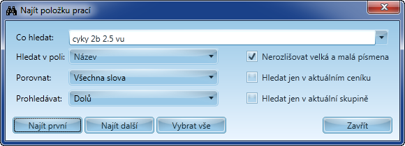 Jak co v OCEP udělat 61 Název (popis práce) Cena (cena za hodinu práce) - z číselníku Druhu prací firmy Pod tabulkou je záložka "Detail" na které jsou všechny informace vybrané položky z tabulky.