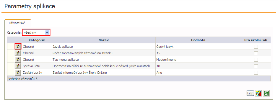 Po kliknutí na ikonku výukového zdroje "V" v kalendáři se zobrazí stejný detail konkrétního výukového zdroje jako v části 6.1.