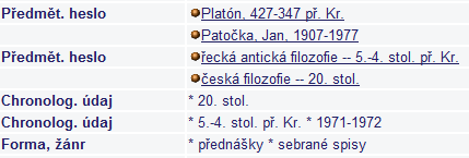 Příklady posouzení výsledku Výsledek neprezentuje/nerealizuje/nechrání