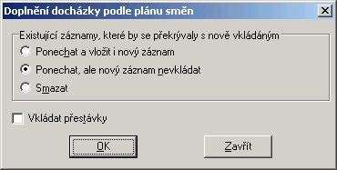 272 e) Výpočet mzdy s evidencí denní docházky zpět 3c Klikněte na záložku Docházka a doplňte jednotlivým zaměstnancům denní docházku.