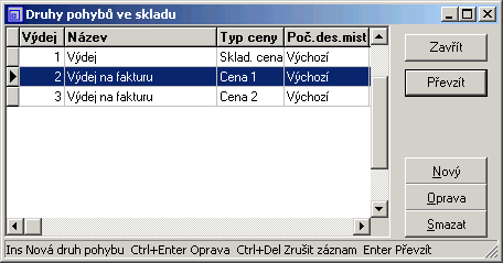 366 Ve výdejce vyplňte všechny potřebné údaje. Pokud využíváte číselné řady pak kliknutím na tlačítko ručka vyberte číselnou řadu pro tento výdej (číslo se automaticky načítá vzestupně).