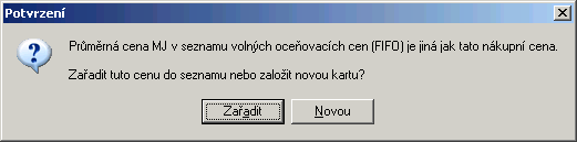 430 3. Příjem zboží (do skladu 1) zpět 3 Zadání: Přivezli zboží Prací prášek 100 ks za cenu 55 Kč/ks, čistící prostředky na koberce 30 ks za 53 Kč/ks.