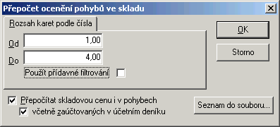 437 6. Vrácení vydaného zboží zpět 6 Jestliže potřebujete vrátit zboží do skladu, na které už byla provedena výdejka, musíte provést přidání výdeje se záporným počtem měrných jednotek.