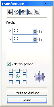 Otevřete-li několik ukotvitelých panelů, zobrazí se obvykle vnořené a pouze jeden panel se zobrazí celý.