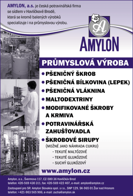 Ve spolupráci s předními světovými výrobci potravinářských aditiv a ingrediencí Vám můžeme nabídnout: Antioxidanty (kys. askorbová aj). Aminokyseliny (l-cystein aj.