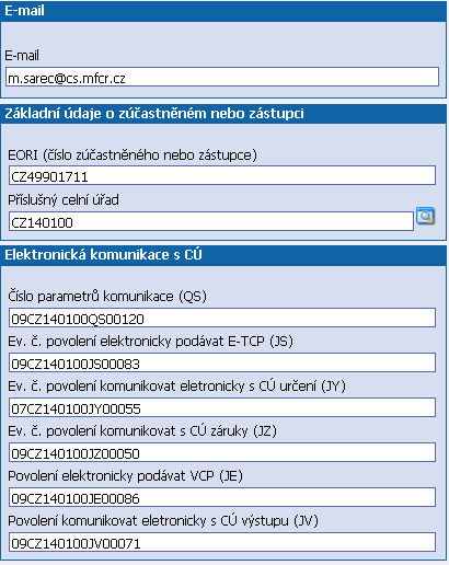 První přihlášení do aplikace http://www.celnisprava.cz/cz/stranky/createuser.aspxnastavení aplikace NCTS Pokud se jedná o nového uživatele, je nutná první registrace.