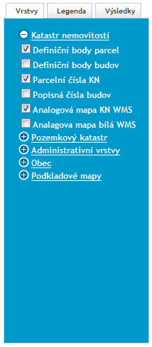 6. POPIS APLIKACE Stisknutím tohoto tla ítka se zobrazí celá mapa. Tato tla ítka umoº ují uºivateli provést zm nu zobrazení mapy krokem zp t/vp ed. 6.