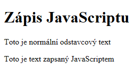 - 40 - Při zápisu kódu je potřeba dát pozor na uvozovky.