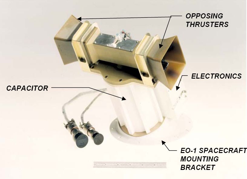 palivo) Isp - 6000-14000 N.s.kg-1 pulz 10µs, 1 Hz, stř.p - desítky W, stř.