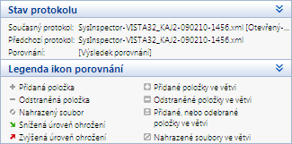 Detaily souborů Seznam důležitých systémových souborů a souborů v adresáři Program Files. Dodatečné informace o konkrétním souboru jsou zobrazeny v okně s detaily.