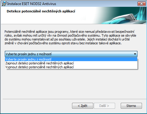 2. Instalace Program ESET NOD32 Antivirus je možné po zakoupení nainstalovat z instalačního média CD-ROM, které je součástí balení produktu, nebo je možné instalační soubor převzít přímo ze stránky