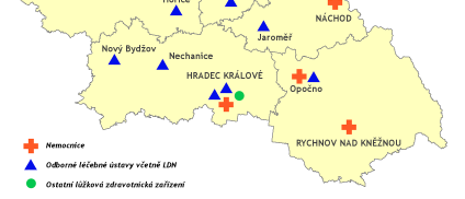 5 Mapa zdravotnických lůžkových zařízení k 31. 12.