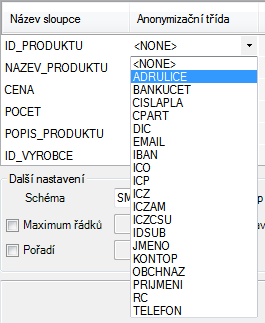 3.5. Návrhy na vylepšení prostředí, kde je následně spuštěn. Tento mezikrok by se dal do budoucna odbourat implementací rozhraní mezi nástrojem a databází.