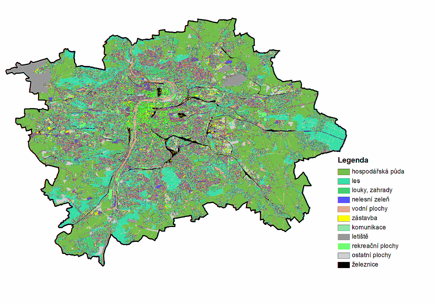 Základní údaje Basic facts Praha základní charakteristika Prague basic characteristics Rozloha [km2] Správní členění počet městských částí počet katastrálních území Poloha (střed města) zeměpisná