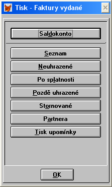 Nově je zde rovněž ukládáno nastavení (cesta) kam se má exportní soubor ukládat. Exportní soubory lze posílat též prostřednictvím emailu jako přílohu. Pozn.