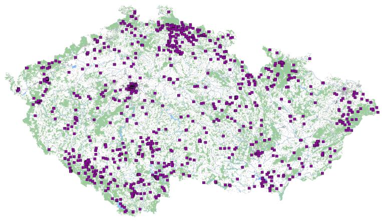 REGIONÁLNÍ ROZDÍLY V ROZMÍSTĚNÍ