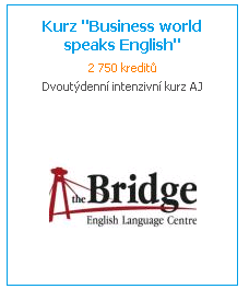 NOVÉ BENEFITY PRO SR The Bridge English Language Centre je jazyková škola, která v naší cafeterii nabízí NEJEN dvoutýdenní