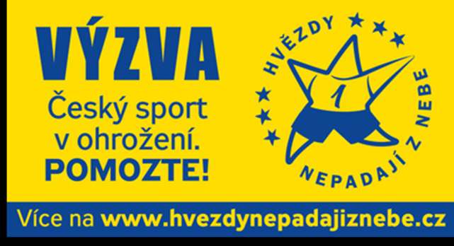 Sportovní prostředí iniciovalo výzvu Hvězdy nepadají z nebe, která se snaží upozornit na kritické podfinancování českého sportu.