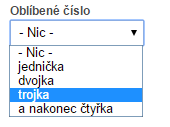 Dotazník spokojenosti 24 Výsledná podoba (vlevo pro, vpravo pro ) sekce Zobrazit / Listbox v sekci Zobrazit je žaškrtávací pole Listbox.