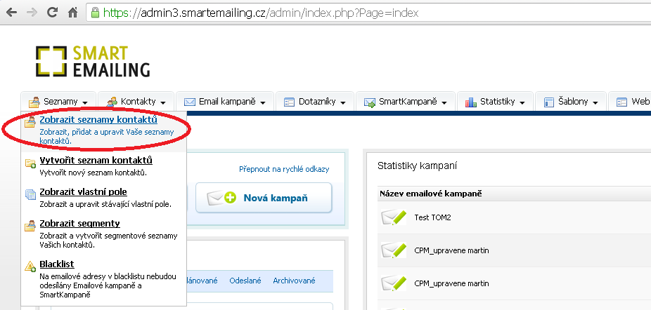 Obrázek 18: SmartEmailing 15 Hrajeme si 