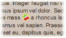 300 Uspořádání objektů Připojení objektů k textu Aplikace WebPlus umožňuje umístit objekty tvarů, obrázků nebo galerií podle textu webu (uměleckého textu nebo textu rámečku) dvěma způsoby: Plovoucí s