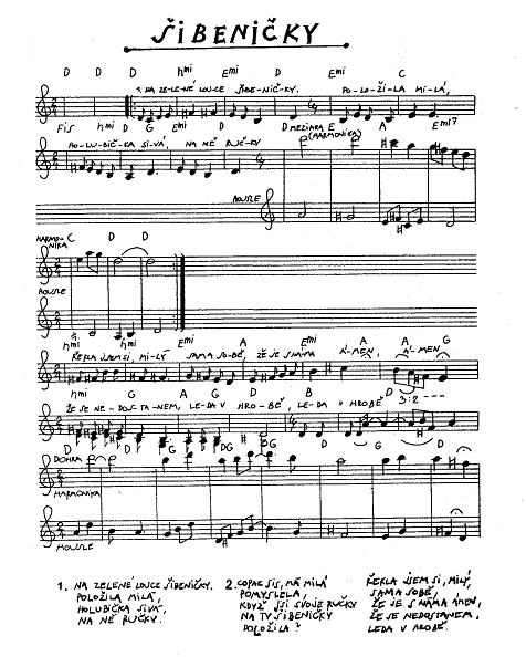 Tento duet utvrzující vztah Erţiky a Nikoly tvoří 10 - taktová invokace Nikoly a po ní 6 - taktová odpověď Erţiky a 8 - taktový duet na text: ţe se nedostanem, leda v hrobě Harmonicky je v písni,