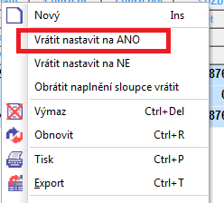 3.1. Zadání osob pro RZD Vybrat je možné zpracovávat dávkově zatrhnout nabízené osoby, při opakovaném spuštění se již nezobrazí ty, které již byly vybrané. Označení všech osob.